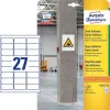 Itseliimautuva tarra Avery L7874-20 pyöristetty suorakaide