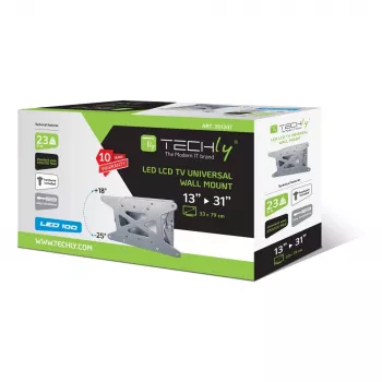 Techly 13–31 tuuman seinäteline LED LCD TV:lle kallistettava ICA-LCD 109