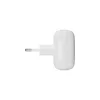 EU seinälaturi d bramante re-charge Pro — 2× USB-C 25W, sisäkäyttöön, valkoinen
