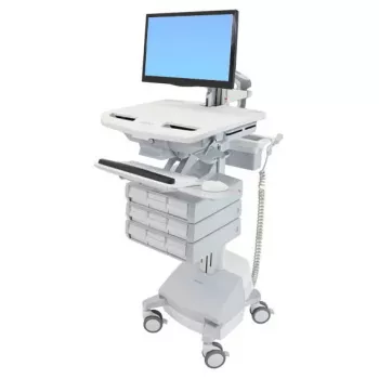 Multimediavaunu Ergotron StyleView alumiini harmaa valkoinen