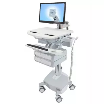Multimediavaunu Ergotron StyleView alumiini harmaa valkoinen