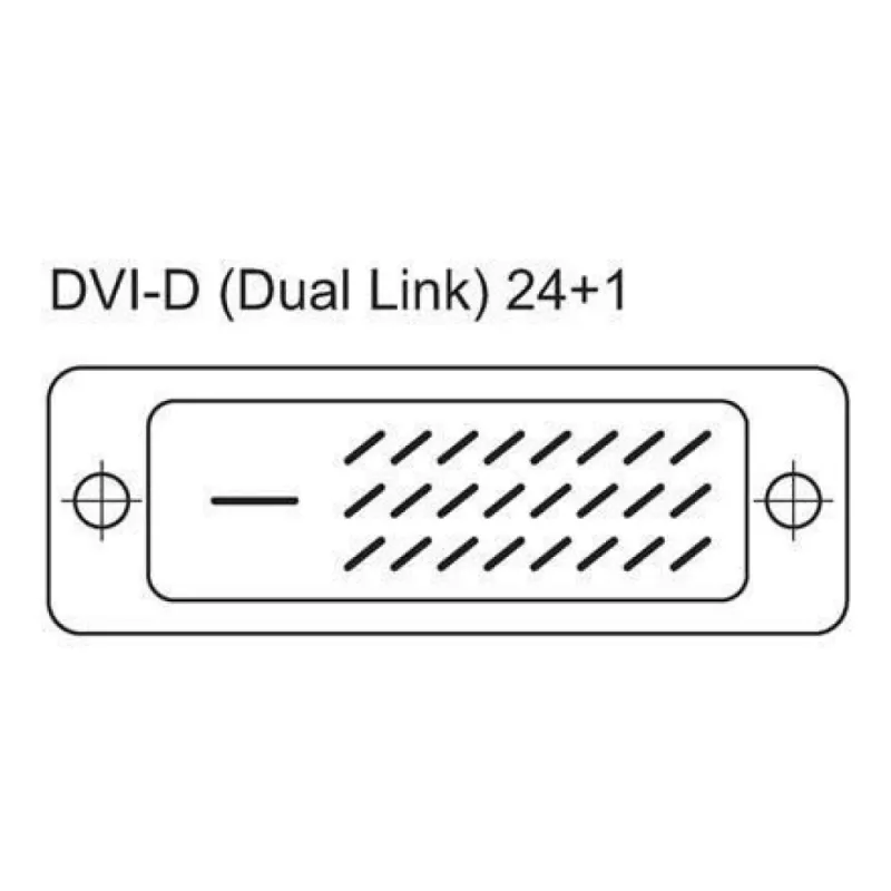 Techly Dual Link DVI digitaalinen (DVI-D) ferriitillä 10 m ICOC DVI-811CF
