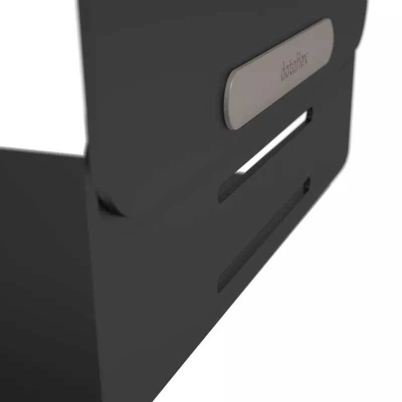 Dataflex Addit Bento® näytön korotus - säädettävä 123, vapaasti seisova, 20 kg, korkeussäätö, musta
