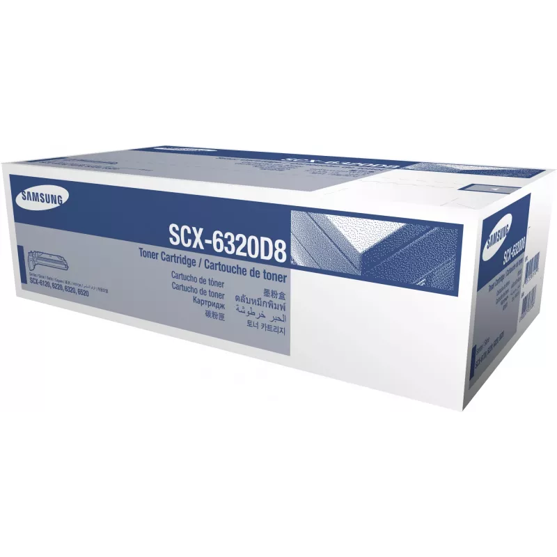 Värikasetti Samsung SCX-6320D8, musta, 8 000 sivua, 1 kpl