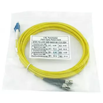 BlueOptics SFP3133BU5MK InfiniBand-kuituvalokaapeli 5 m Duplex LC Duplex ST