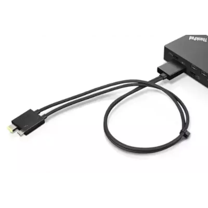 Lenovo 4X90U90616 USB-näytönohjainsovitin musta