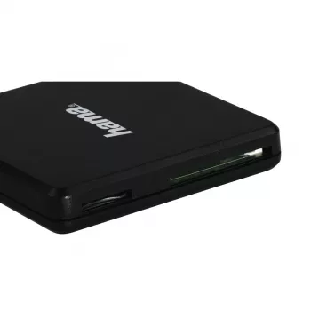 Hama 00124156 kortinlukija USB 3.2 Gen 1 (3.1 Gen 1) Type-A musta