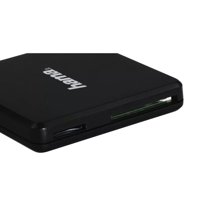 Hama 00124156 kortinlukija USB 3.2 Gen 1 (3.1 Gen 1) Type-A musta