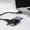 Hama 00124156 kortinlukija USB 3.2 Gen 1 (3.1 Gen 1) Type-A musta