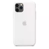 Apple iPhone 11 Pro silikonikuori valkoinen
