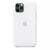 Apple iPhone 11 Pro silikonikuori valkoinen