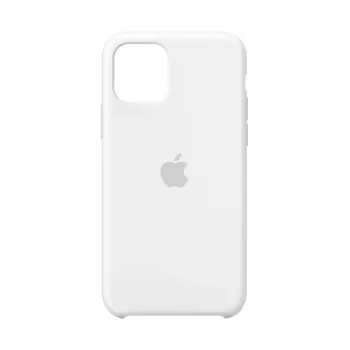 Apple iPhone 11 Pro silikonikuori valkoinen