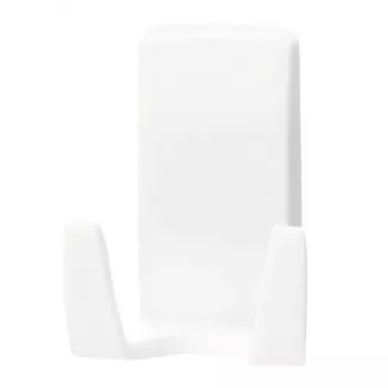 Partateräteline Tesa Powerstrips Waterproof Wave, itseliimautuva kylpyhuoneteline, vedenpitävä muotoilu, valkoinen