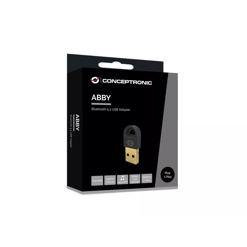 Conceptronic ABBY16B Bluetooth 5.3 USB-sovitin