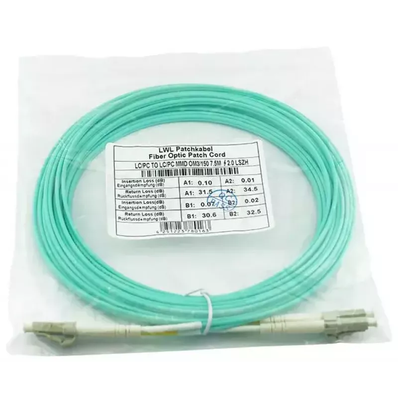 BlueOptics SRCABLE3M InfiniBand-kuituoptinen kaapeli 3 m LC aqua