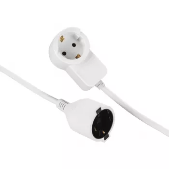 Hama Powerplug jatkojohto 3 m 2 AC-pistorasiaa sisäkäyttöön valkoinen