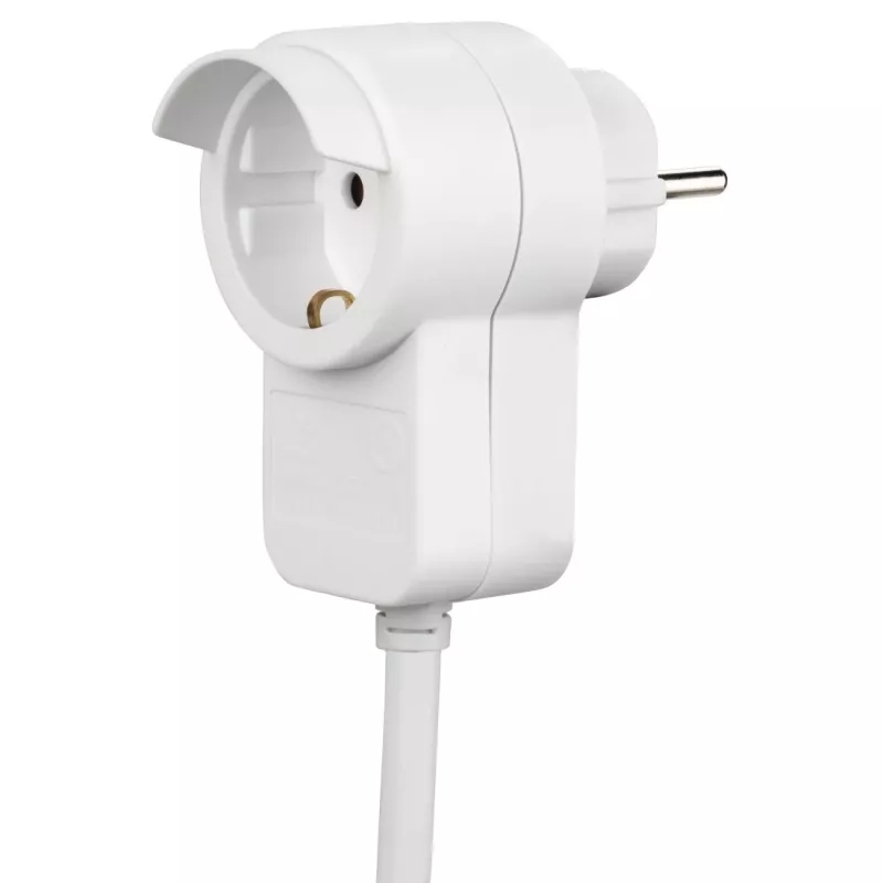 Hama Powerplug jatkojohto 3 m 2 AC-pistorasiaa sisäkäyttöön valkoinen