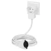 Hama Powerplug jatkojohto 3 m 2 AC-pistorasiaa sisäkäyttöön valkoinen