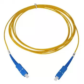Kuitukaapeli BlueOptics SFP2222BU1MK SC SC OS2 1 m keltainen
