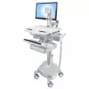 Ergotron StyleView multimediavaunu alumiini harmaa valkoinen