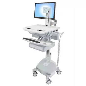 Ergotron StyleView multimediavaunu alumiini harmaa valkoinen