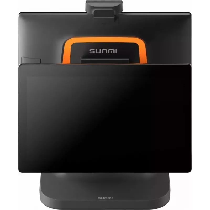 SUNMI T2s Lite POS-järjestelmä 15,6 tuuman kosketusnäyttö 4 GB RAM 64 GB, Android 9.0, musta, oranssi