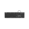 Hama MKC-650 näppäimistö toimisto USB QWERTZ saksa antrasiitti, musta