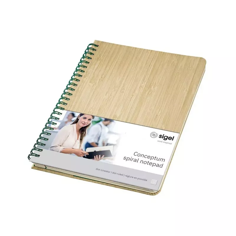 Muistilehtiö Sigel Conceptum A5 160 arkkia bambu beige