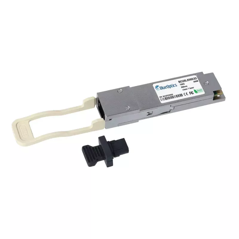 QSFP-lähetin-vastaanotinmoduuli BlueOptics QSFP-100G-ESR4-MM850-BO 40000 Mbit/s