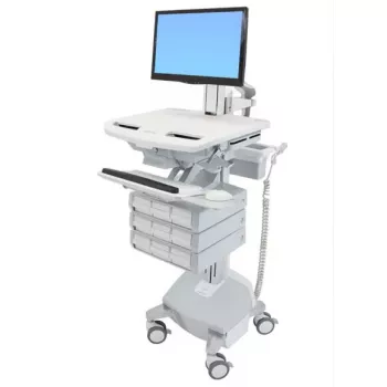 Multimediavaunu Ergotron StyleView alumiini harmaa valkoinen