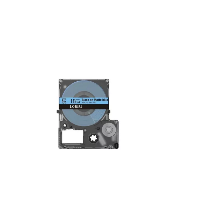 Tarrateippi Epson LK-5LBJ musta sininen lämpösiirto 1,8 cm