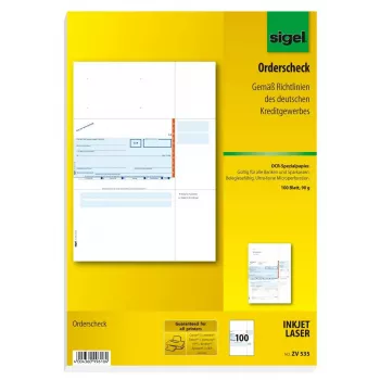 Liikelomake Sigel ZV535