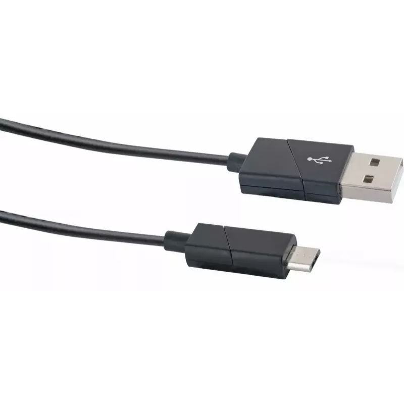 USB-kaapeli Schwaiger LKW 120 M 1,2 m USB A - Micro-USB B musta