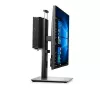 Dell MFS18 Micro Form Factor All-in-One -teline, 19-27 tuumaa, korkeussäädettävä, musta/hopea