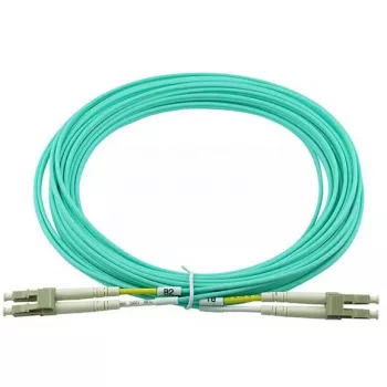 Kuitukaapeli BlueOptics AJ833A 0,5 m LC OM3 aqua