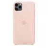Suojakotelo Apple iPhone 11 Pro Max silikonikuori Pink Sand
