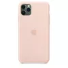 Suojakotelo Apple iPhone 11 Pro Max silikonikuori Pink Sand