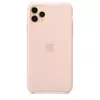 Suojakotelo Apple iPhone 11 Pro Max silikonikuori Pink Sand