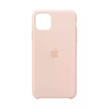 Suojakotelo Apple iPhone 11 Pro Max silikonikuori Pink Sand