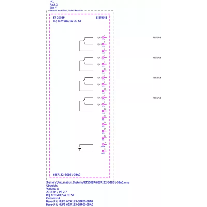 Siemens 6ES7132-6GD51-0BA0 virtalähde/muunnin sisäkäyttöön monivärinen