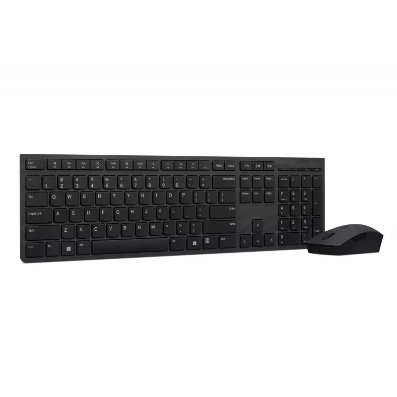 Lenovo 4X31K03931 näppäimistö hiiri sisältyy RF langaton + Bluetooth US englanti musta