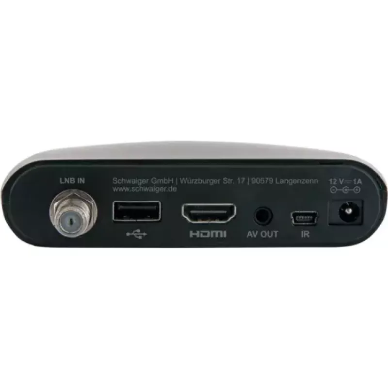 Digiboksi Schwaiger DSR400HD Satellite Full HD musta