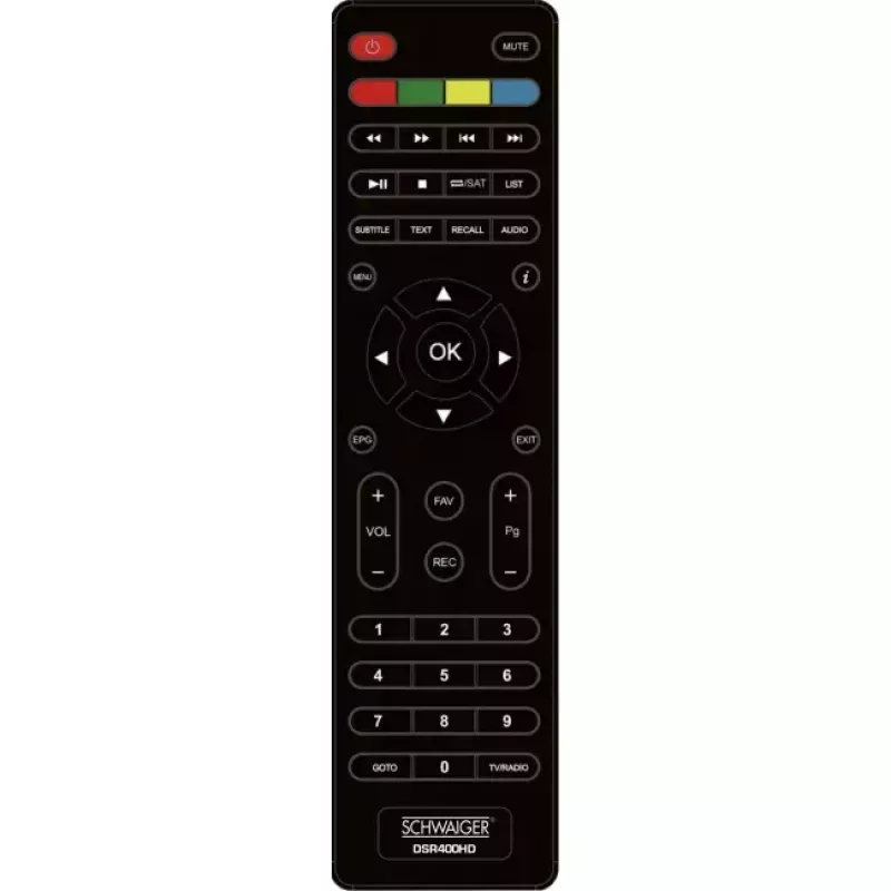 Digiboksi Schwaiger DSR400HD Satellite Full HD musta