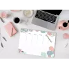 Pöytäalusta Sigel JS101 paperi vihreä harmaa pinkki valkoinen 420x297mm