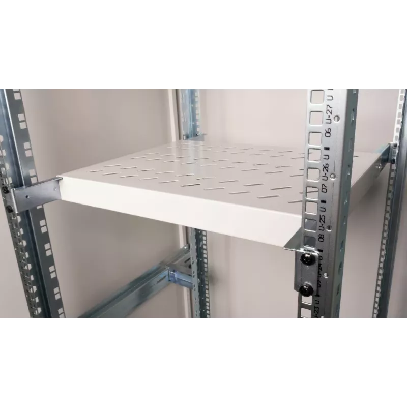 Rack-hylly Equip säädettävä hylly 19 tuumaa 1HE 350 mm harmaa
