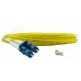 BlueOptics LC-LC single mode duplex -valokuitupatchkaapeli, LC-UPC, 10 m, beige (Corning 040402G5120000010M -yhteensopiva)
