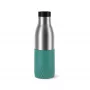 EMSA Bludrop Sleeve N3110600 juomapullo päivittäiseen käyttöön 500 ml ruostumaton teräs vihreä, ruostumaton teräs