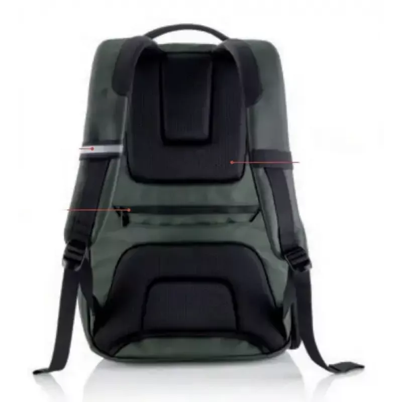 Kaupunkireppu MIQUELRIUS MR16981 – vihreä polyesteri, 22 L, kaupunkityyli