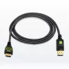 Techly DisplayPort - HDMI -kaapeliadapteri 5 m ICOC DSP-H-050