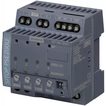 Siemens SITOP PSE200U Selektiivisyysmoduuli, 4 x 10 A, 6EP1961-2BA41